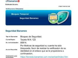 Recomiendan a los clientes no brindar información personal y financiera, pues los delincuentes la usan para cometer fraudes. TWITTER / @CondusefMX