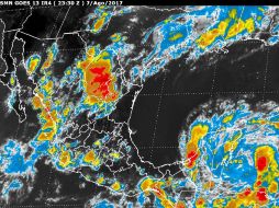 Quintana Roo, Campeche, Oaxaca, Puebla, Veracruz, Tabasco y Chiapas están en riesgo de posibles afectaciones. NTX / SMN