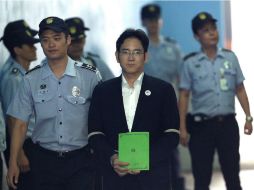 Jae-yong Lee negó haber buscado favores políticos. AFP / Y. Ahn