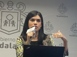 Patricia Martínez explica que los nuevos instrumentos de planeación urbana fomentan el cambio de uso de suelo. TWITTER / @GuadalajaraGob