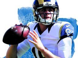 Para iniciar su nueva era en California el equipo eligió a a Jared Goff como QB. ESPECIAL /