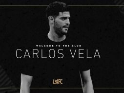 Los Angeles dio la bienvenida al mexicano colocando una foto en su portal. ESPECIAL / LAFC.COM