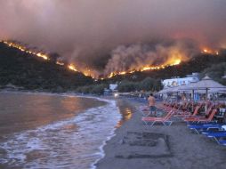 En toda Grecia se han registrado 53 incendios forestales en las últimas 24 horas. EFE / ARCHIVO