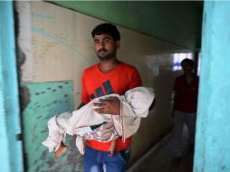 El pasado jueves, 23 niños murieron, entre ellos varios bebés. AFP / S. Kanojia