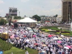 Este año, la Iglesia recibió a alrededor de 420 mil fieles, de 54 naciones distintas. TWITTER / @PCYBOMGDL