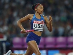 La estadounidense ha logrado once medallas de oro mundiales, además de tres platas y dos bronces. AFP / K. Wigglesworth