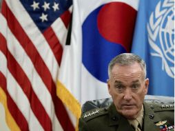 Joseph Dunford visita Asia para coordinar a los actores regionales en la escalada de tensión con Corea del Norte. AP / A. Harnik