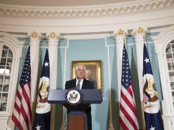 El jefe de la diplomacia estadounidense dijo que el inicio de un diálogo depende de Kim Jong-un. EFE / M. Reynolds