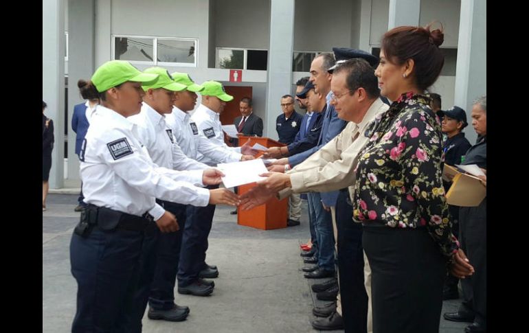 Puntualizan que los nuevos guardias serán integrados para ''preservar la paz y la tranquilidad en beneficio de los tapatíos''. TWITTER / @SalvadorCaro