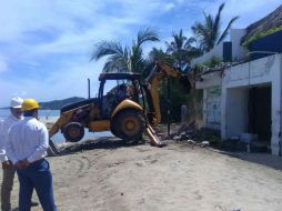 La Profepa ordenó la restauración de la superficie afectada por la construcción de la tienda, en la comunidad de Sayulita. TWITTER / @PROFEPA_Mx