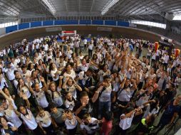 Este viernes se festejó el título obtenido por la delegación jaliscience en la pasada Olimpiada Nacional 2017. TWITTER / @GobiernoJalisco