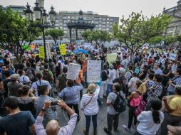 Manifestantes señalan al Gobierno del Estado de realizar actos intimidatorios para obligarlos a la reubicación. EL INFORMADOR / ARCHIVO