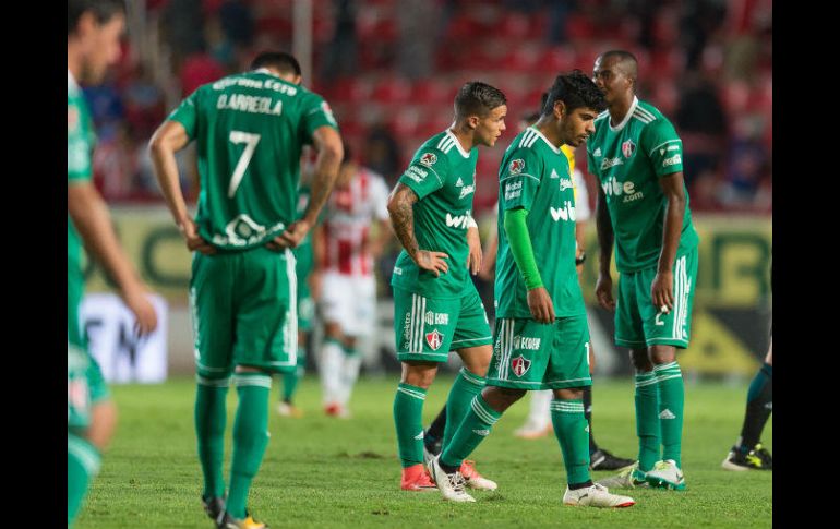 Los rojinegros cayeron ayer 2-1 ante Necaxa. MEXSPORT / A. Juárez