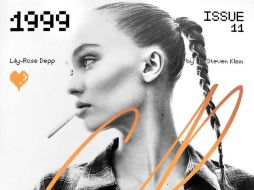 Lily-Rose Depp es la figura en la portada del número del 'CR Fashion Book'. ESPECIAL / crfashionbook.com