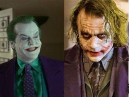 Jack Nicholson en 'Batman' (1989) y Heath Ledger en 'The Dark Night' (2008) ofrecieron dos interpretaciones memorables del Joker. ESPECIAL /