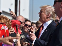 Trump ha sido blanco de duras críticas de demócratas y republicanos por no condenar la marcha de los supremacistas blancos. AFP / ARCHIVO