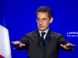 Sarkozy compartirá sus experiencias con más de 10 mil becarios de Fundación TELMEX TELCEL. AFP / ARCHIVO