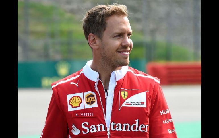 Sebastian Vettel llega al GP de Bélgica como líder de la clasificación de pilotos. AFP / J. Thys