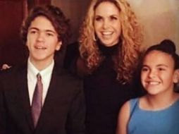 José Manuel y Lucerito, de 12 años, son producto de la relación que la cantante tuvo con Manuel Mijares. INSTAGRAM / luceromexico