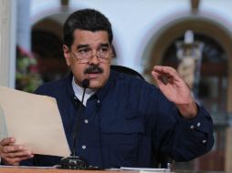 Maduro promueve ‘una política sistemática de acorralamiento y asfixia de espacios para el ejercicio de la expresión libre’, acusan. EFE / Prensa Miraflores