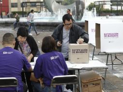 Si las boletas asignadas a esos centros no aparecen, reportarán sus números de serie para que no sean tomadas en cuenta. EL INFORMADOR / A. Camacho