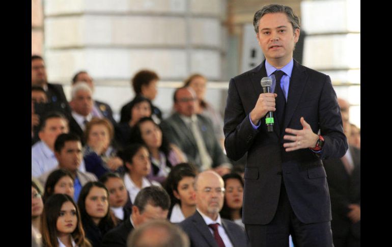 Nuño Mayer destacó la 'grandeza' del sistema educativo nacional dentro de su actual administración. NTX / ARCHIVO