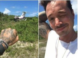 J. Balvin recordó el accidente que sufrió hace un año justo antes de despegar en Bahamas. INSTAGRAM / jbalvin