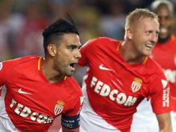 Falcao suma siete goles en cuatro jornadas del campeonato francés. AFP / V. Hache