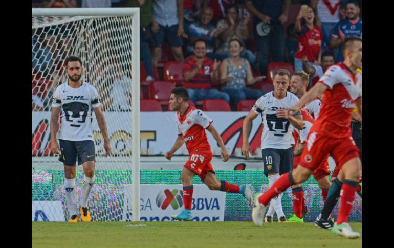 El cambio de entrenador no ayuda a UNAM, que se estanca en seis puntos tras siete fechas. MEXSPORT / L. Monroy