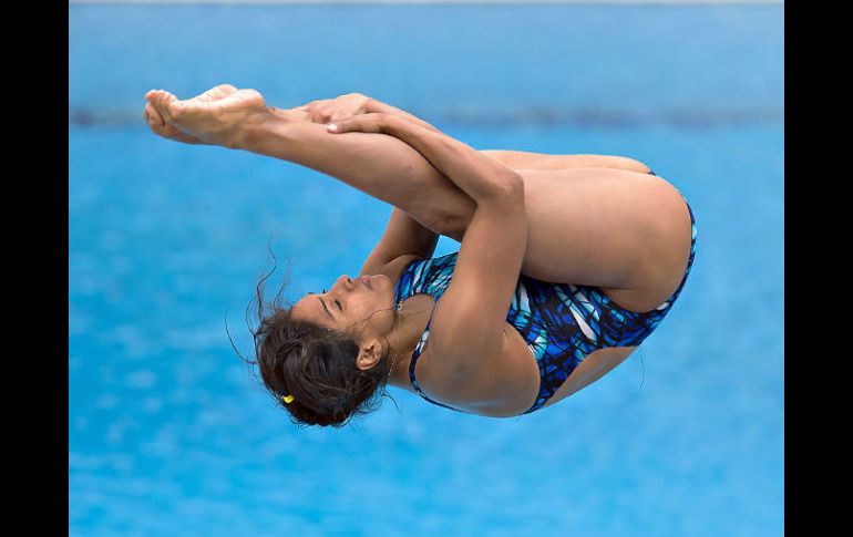 Arantxa Chávez es la deportista más destacada de Jalisco y de toda la delegación mexicana, pues ha conseguido tres medallas de oro. MEXSPORT / O. Martínez