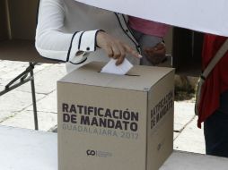 Héctor Pizano indica que pedirán la desaparición del IEPC por no intervenir en la pasada ratificación de mandato. EL INFORMADOR / A. Camacho