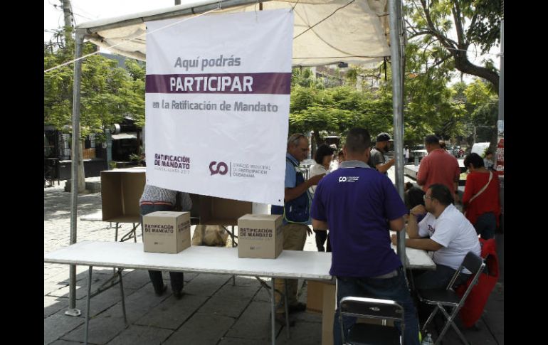 Reiteran que el ejercicio que ocurrió ayer domingo es una herramienta de participación ciudadana. EL INFORMADOR / ARCHIVO