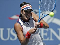 La campeona del último Wimbledon y tercera cabeza de serie en Flushing Meadows, tramitó el primer set en 21 minutos. AP / S. Wenig