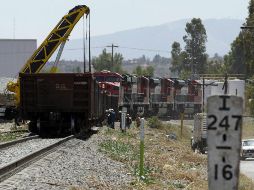 Las regiones donde hay más robo a tren son Puebla, Hidalgo, Tlaxcala y Veracruz. EL INFORMADOR / ARCHIVO