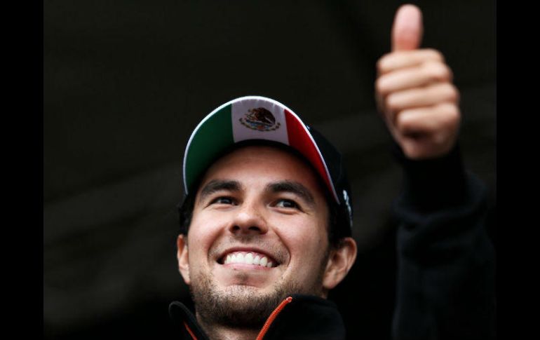 El piloto de Force India compara la atmósfera de Monza a la del GP de México. TWITTER / @ForceIndiaF1