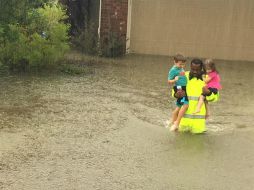 La fotografía ha sido retuiteada más de cien mil veces. TWITTER / @HCSOTexas