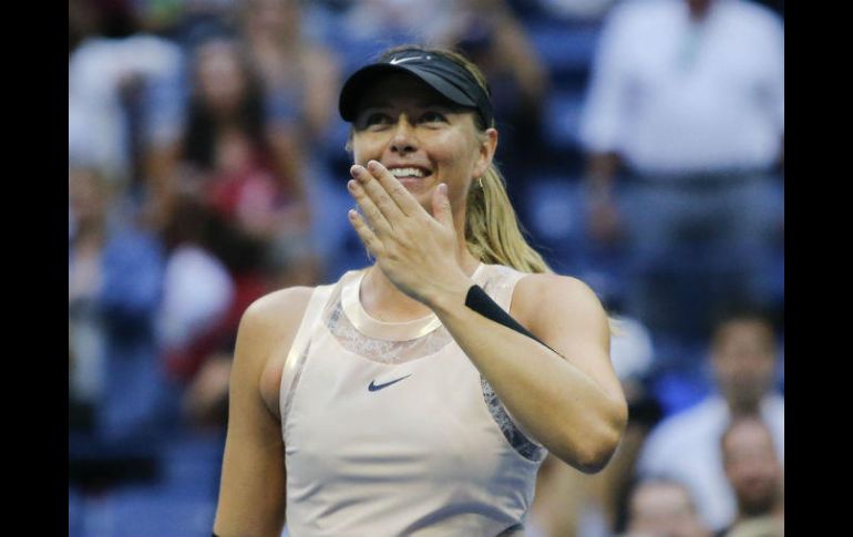 Sharapova se coronó campeona del US Open en el 2006. AFP / E. Munoz