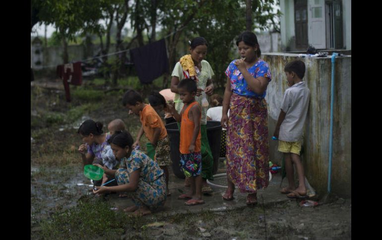 Más de un millón de rohinyás viven en Rakáin, donde sufren una creciente discriminación. AFP / STR