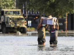 El Gobierno mexicano ayuda también a las víctimas del huracán ''Harvey''. EFE / T. Maury