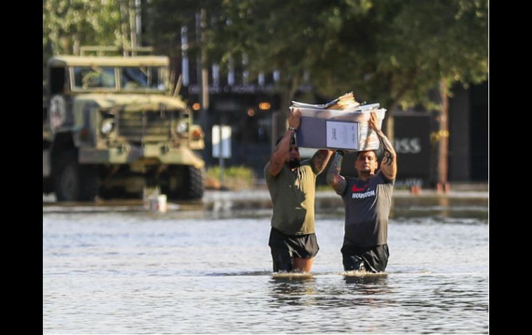 El Gobierno mexicano ayuda también a las víctimas del huracán ''Harvey''. EFE / T. Maury