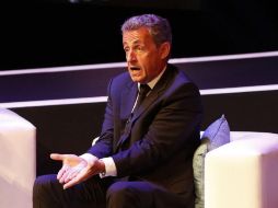 Sarkozy participa en el encuentro México Siglo XXI, de Fundación Telmex-Telcel. EFE / J. Nunez