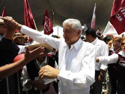 El líder nacional de Morena se encuentra de gira por Sonora. SUN / ARCHIVO