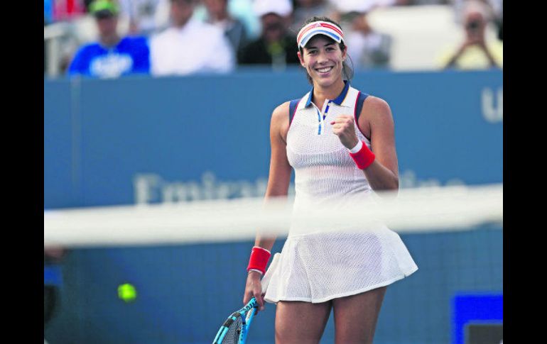 En una hora y un minuto, Garbiñe Muguruza despachó a Magdalena Rybarikova. AP / M. Noble