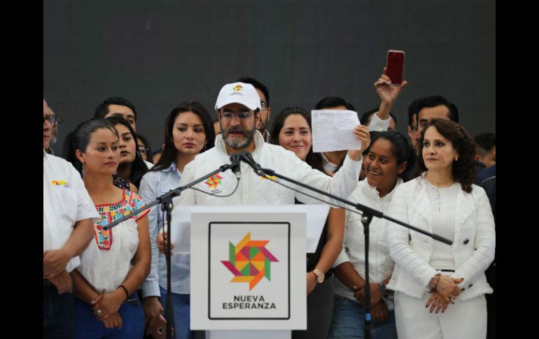 La renuncia de la legisladora se registra luego de que el MNE votara a favor de apoyar a Morena en las campañas presidenciales. SUN / J. C. Reyes