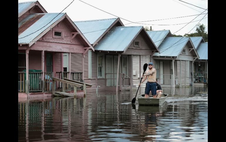 'Harvey' dejó a su paso por Texas varios muertos y casas inundadas. AFP / S. Olson