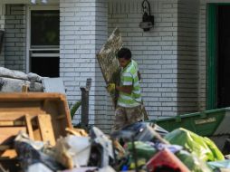 'Harvey' tocó tierra en Texas cuando era un huracán categoría 4 el 25 de agosto. EFE / T. Maury