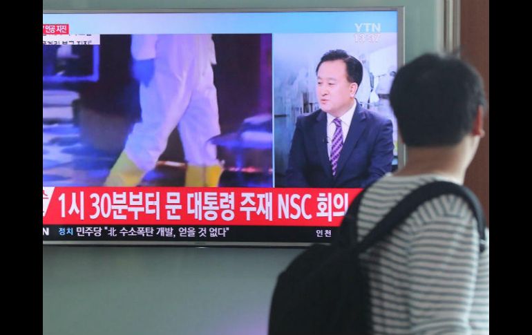 Un fuerte temblor sacudió Corea del Norte tras la prueba de hoy. EFE / YONHAP