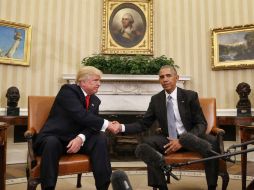 Obama hace enfásis en que tanto él como Trump son ‘ocupantes temporales del cargo’. AP / ARCHIVO