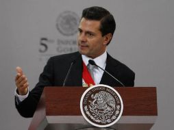 Peña Nieto participará este lunes  en el Foro de Negocios y posteriormente se reunirá con su homólogo chino, Xi Jinping. NTX / ARCHIVO