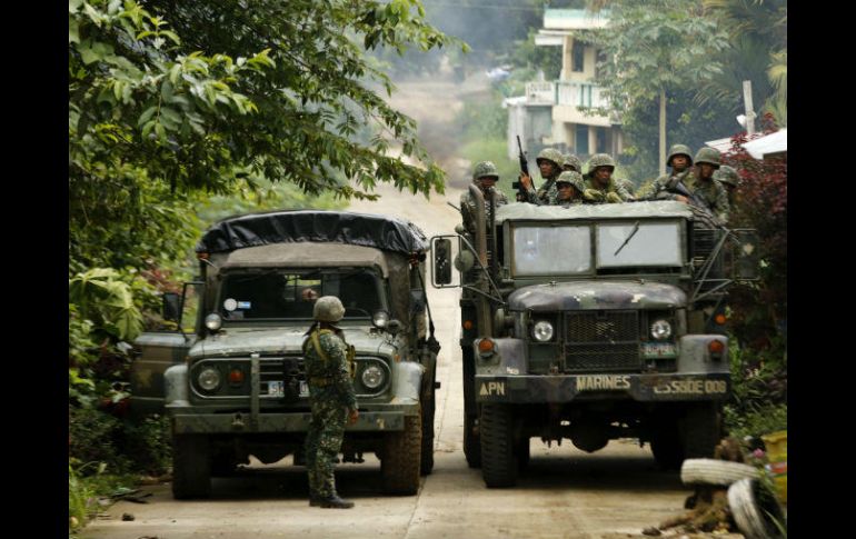 Cientos de yihadistas comandados por Maute se alzaron en armas en Marawi el 23 de mayo. EFE / ARCHIVO